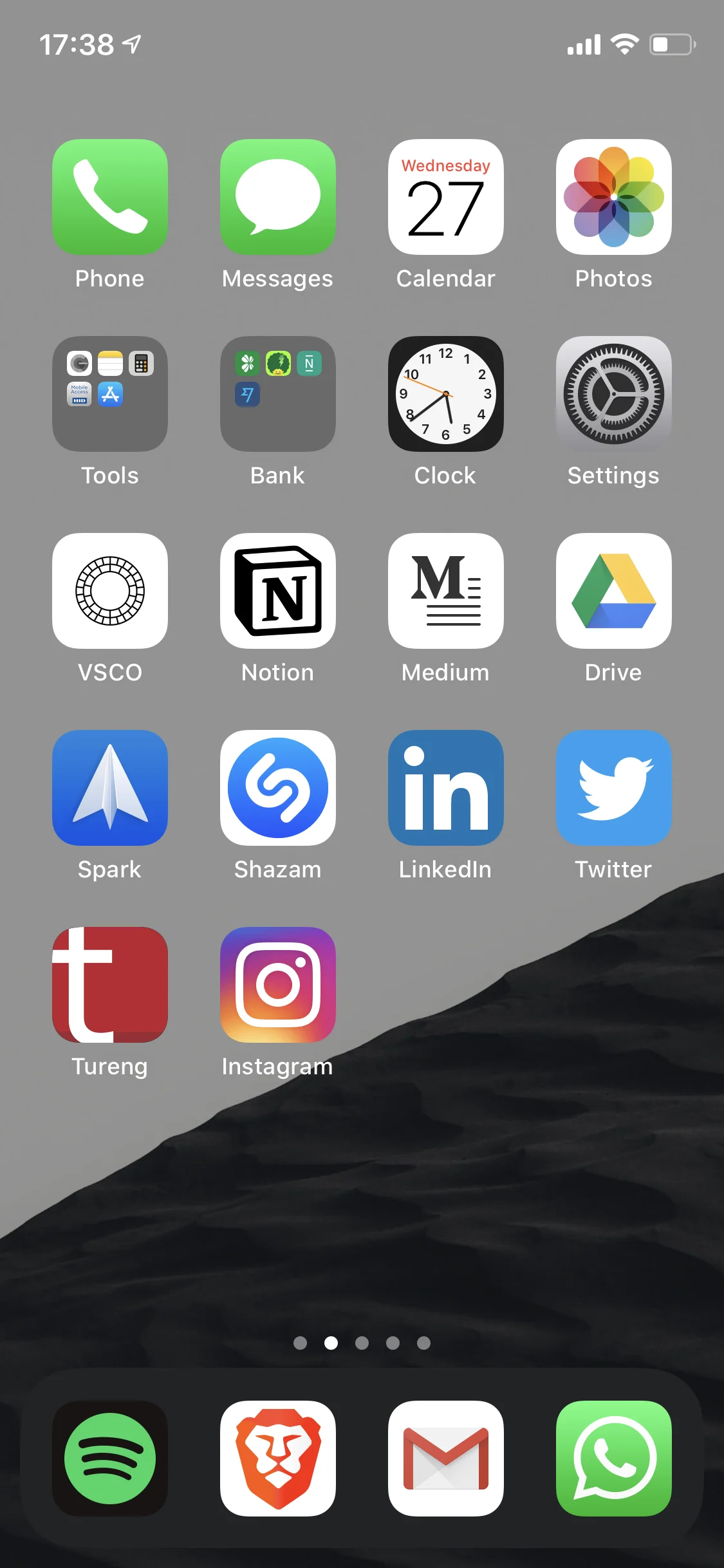 Home Screen